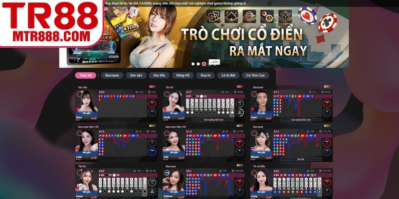 Lưu ý khi chơi cá cược tại TR88 chọn trò phù hợp