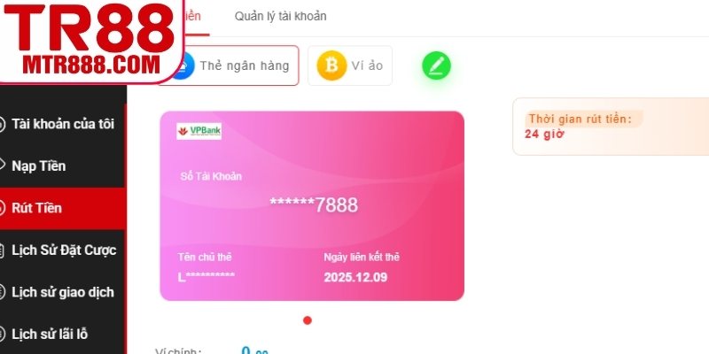 Truy cập vào tài khoản cá cược