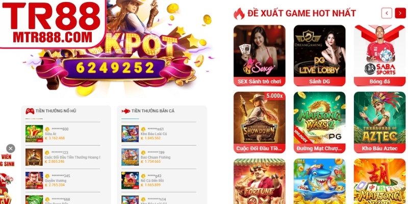 Giới thiệu tổng quan trò chơi TR88